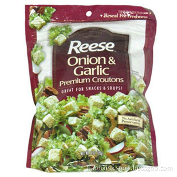 Food grade onion and garlic seasoning aluminum foil bags